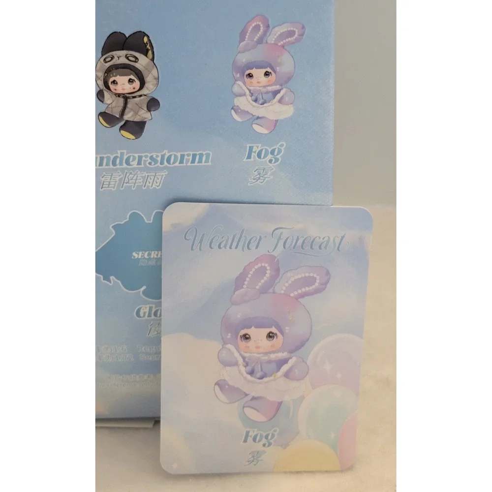 Nommi Weather Forecast V10 FOG Plush Confirmed Blind Box Opened New USA